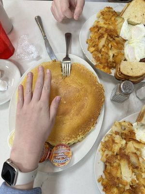 Massive pancakes!