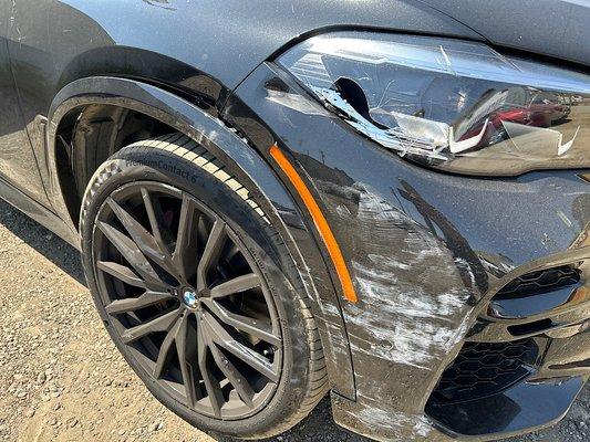 2023 BMW X5 stopped by for repairs