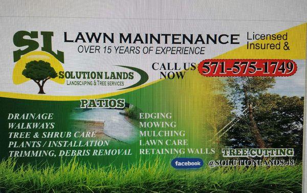 Profesional landscaping service Free estimate