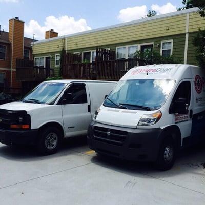 The good guys always wear white. Puroclean to the rescue.