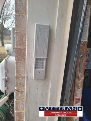 LM 387 Keypad Install