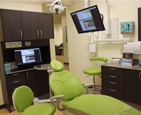 Warm and welcoming Dental Office furniture. Makes you feel at home while getting your cavity filled in Atlanta :)