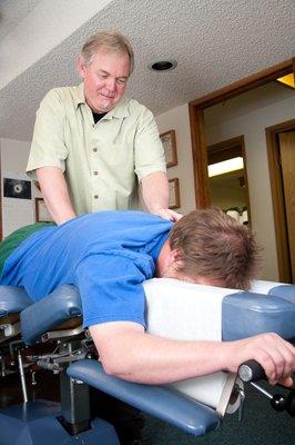 Spinal adjustment