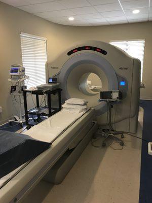 Heart PET scan room