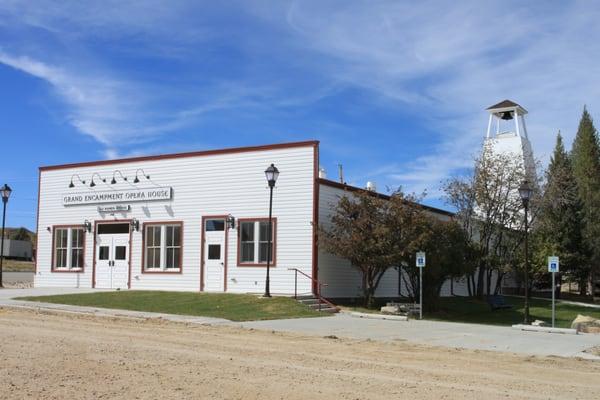 The Grand Encampment Opera House, at 622 Rankin in Encampment, Wyoming