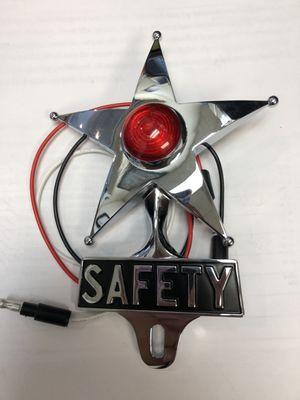 Safety stars  Red, blue Amber