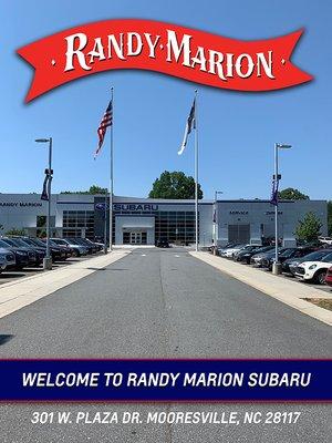 Welcome to Randy Marion Subaru in Mooresville