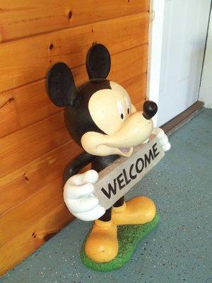 23 juin 2019 / Mickey est sur place pour nous accueillir !