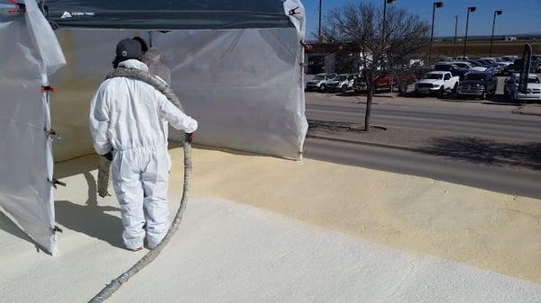 Spray Foam Roofing Starting at $2.25 per sq ft!