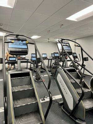 Touchscreens on cardio equipment