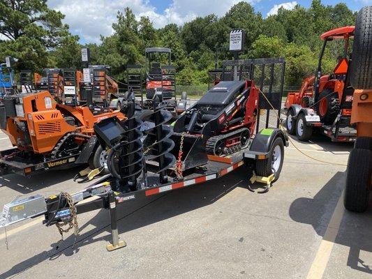 Mini Skid Steer rental...