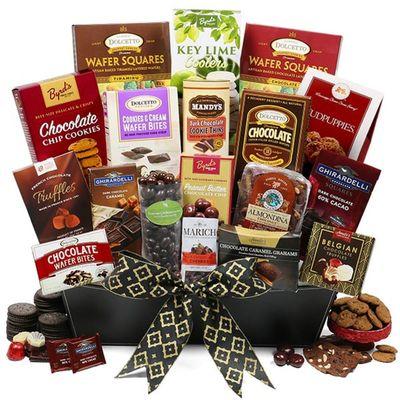 Holiday Deluxe Chocolate Gift Basket