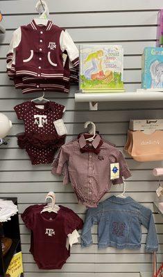 Aggie baby clothes and other fun Aggie gifts