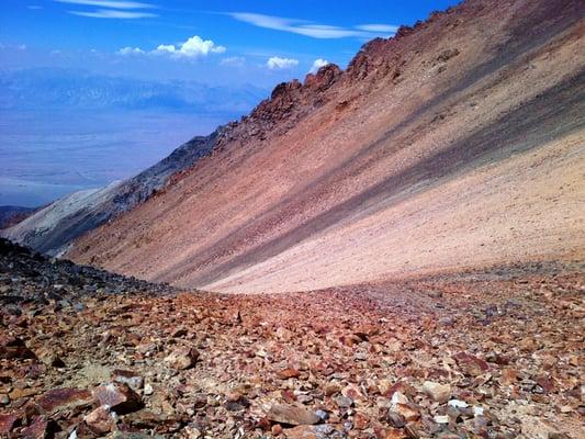 1 Mile from the Summit looking over the edge