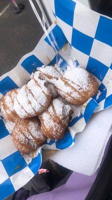 We had tried out the fried golden Oreos