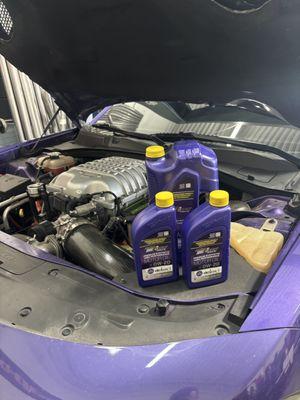 Hellcat oil change