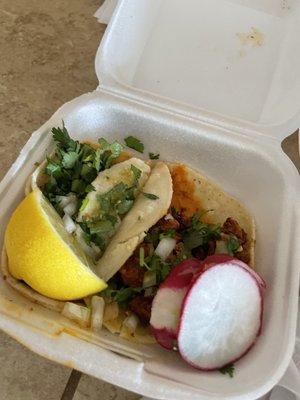 Adobada tacos