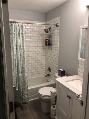 Bathroom remodel