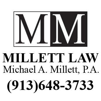 Kansas DUI and Criminal Defense Lawyer Michael A. Millett - Millett Law - 913-648-3733