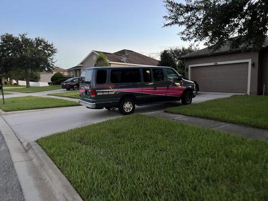 Blocking sidewalk for a day