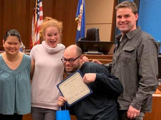 MInnesota Recovery Connection  Modal Drug Court  Graduation