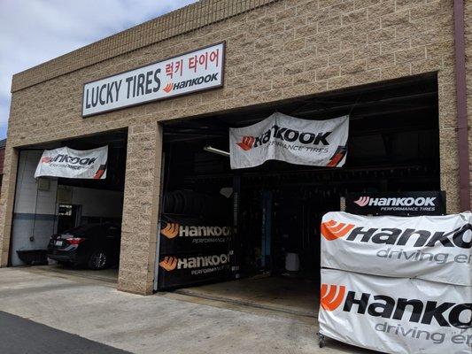 Lucky Tires carries so many Hankook Tires that other auto shops call them for tire availability!