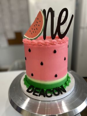 Watermelon cake