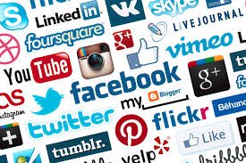 Social Media including Instagram, Snapchat, Facebook, Twitter, Google + and Linkedin.