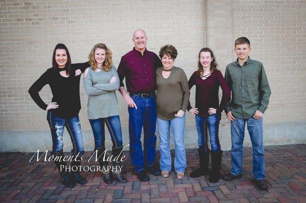 Family sessions are avaiable