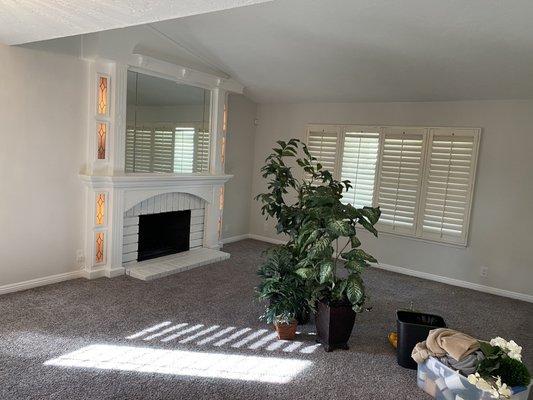 Chino property living room before staging