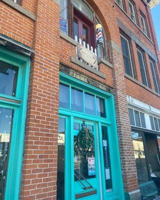 Storefront, on 2nd floor of the old Howard Hotel