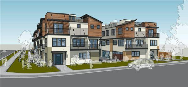 Structural engineering and design for a new townhome development in Sunnyvale.