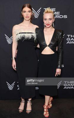 Manon Gage (left) for The Game Awards 2023