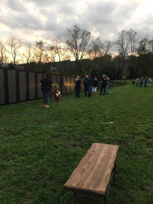 Traveling Vietnam War Wall