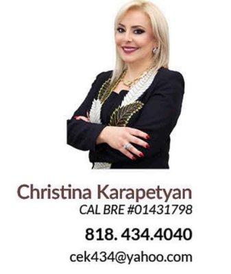 Contact Christina K. Now! Your Trusted Choice.