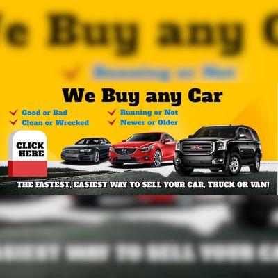 We Buy Any Car !