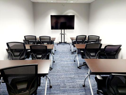 Flex Training Room - 4th floor 300 square feet, capacity of 16-20.