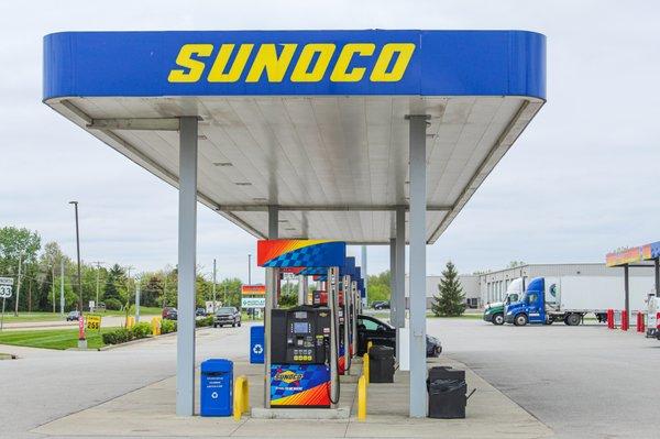 Our EMV-chip enabled Sunoco gas pumps help you securely fuel up.