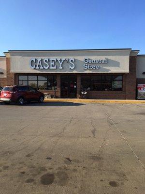 Casey's General Store in Beresford  Open 24-hours a day. Best pizza in town.