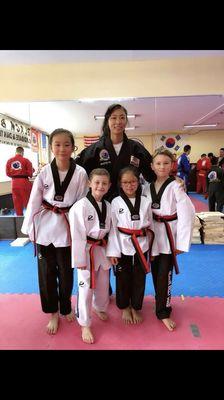 Master Gyulhee Park and her students