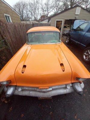 Towing a 1957 Chevy own by Harry from Long Island New York also for sale call for all Towing Services 6317741843