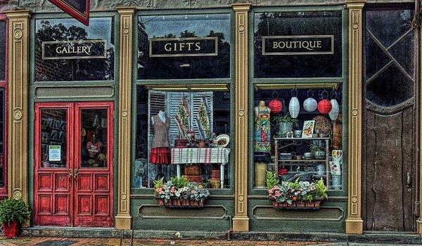 We live just down the road from Trumansburg, NY.  This charming shop is on the main street in this lovely village in Upstate, NY.