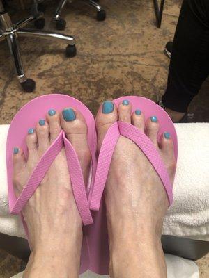 Aftermath getting the best pedi