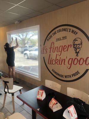 KFC getting new Tint