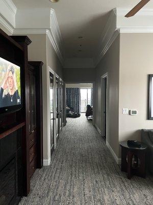 Hallway of Room