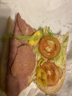 Generic Italian Sub. I'm not sure how you can call this an Italian.