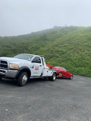 Tow in half moon bay