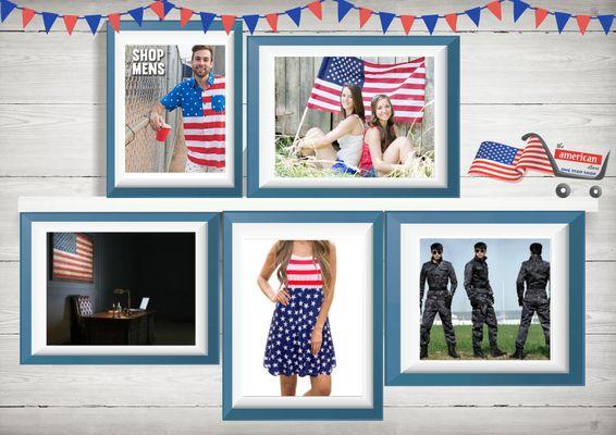 The American Store - Patriotic Theme Based Online Store