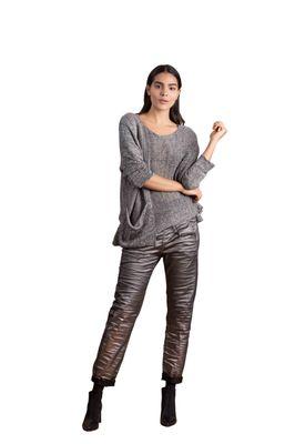 The Rasa Pants are a hit! Silver or Black jeans, strechy waistline with a string! Compliments every body!