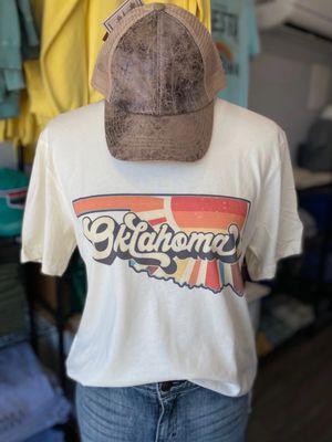 Retro Oklahoma t-shirt.